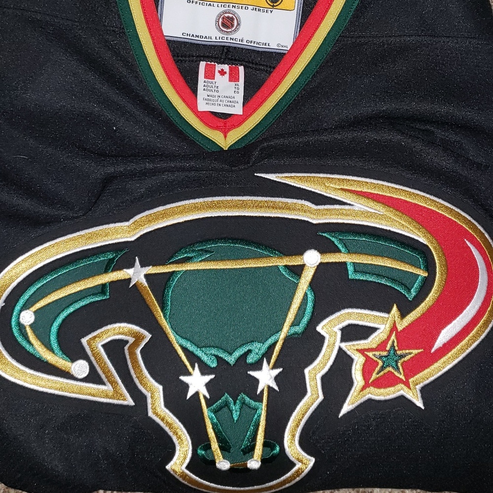 Dallas Stars alternate Bull jersey 2003-04 *RARE* - Picture 3 of 5